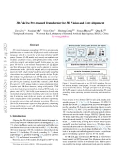 3D-VisTA: Pre-trained Transformer for 3D Vision and Text Alignment