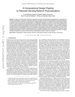 A Computational Design Pipeline to Fabricate Sensing Network
  Physicalizations