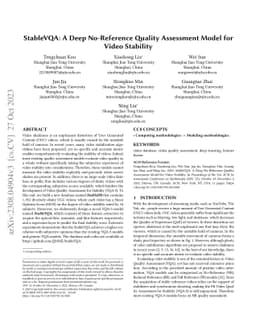 StableVQA: A Deep No-Reference Quality Assessment Model for Video
  Stability