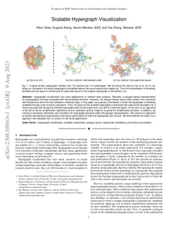 Scalable Hypergraph Visualization