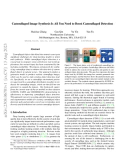 Camouflaged Image Synthesis Is All You Need to Boost Camouflaged
  Detection