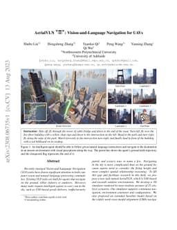 AerialVLN: Vision-and-Language Navigation for UAVs