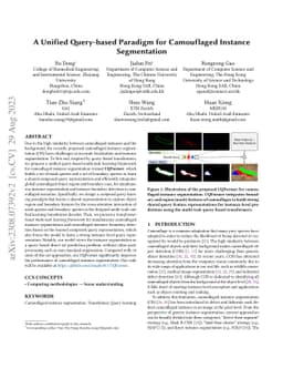 A Unified Query-based Paradigm for Camouflaged Instance Segmentation