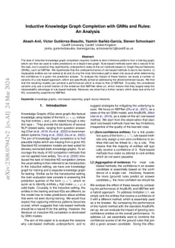 Inductive Knowledge Graph Completion with GNNs and Rules: An Analysis