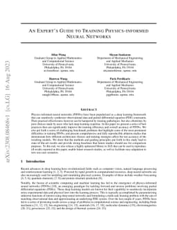 An Expert's Guide to Training Physics-informed Neural Networks
