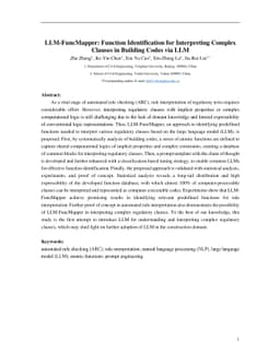LLM-FuncMapper: Function Identification for Interpreting Complex Clauses
  in Building Codes via LLM