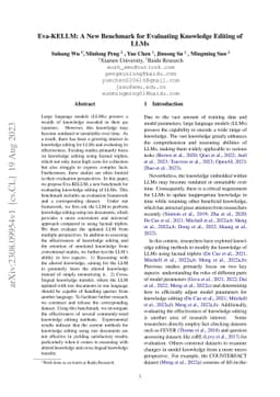 Eva-KELLM: A New Benchmark for Evaluating Knowledge Editing of LLMs