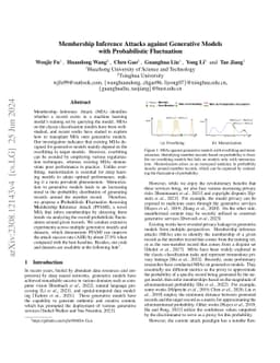 A Probabilistic Fluctuation based Membership Inference Attack for
  Diffusion Models