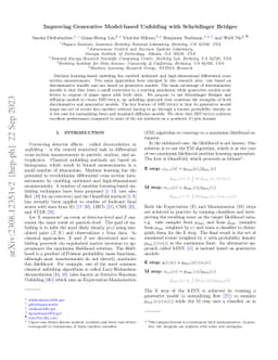 Improving Generative Model-based Unfolding with Schrödinger Bridges