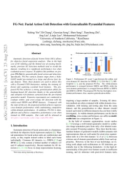 FG-Net: Facial Action Unit Detection with Generalizable Pyramidal
  Features