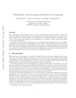 Probabilistic load forecasting with Reservoir Computing