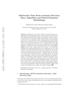 Multivariate Time Series Anomaly Detection: Fancy Algorithms and Flawed
  Evaluation Methodology