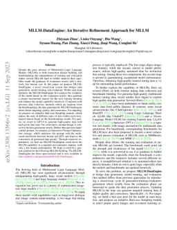 MLLM-DataEngine: An Iterative Refinement Approach for MLLM