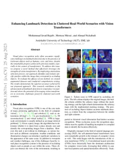 Enhancing Landmark Detection in Cluttered Real-World Scenarios with
  Vision Transformers