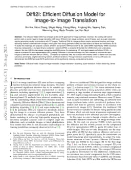 DiffI2I: Efficient Diffusion Model for Image-to-Image Translation