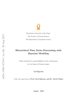 Hierarchical Time Series Forecasting with Bayesian Modeling