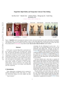 MagicEdit: High-Fidelity and Temporally Coherent Video Editing