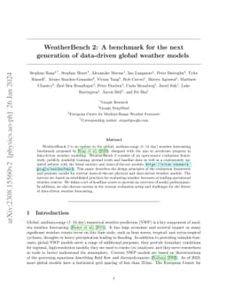 WeatherBench 2: A benchmark for the next generation of data-driven
  global weather models