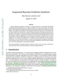 Sequential Bayesian Predictive Synthesis