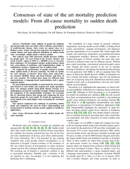 Consensus of state of the art mortality prediction models: From
  all-cause mortality to sudden death prediction