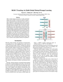 RGB-T Tracking via Multi-Modal Mutual Prompt Learning