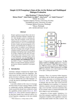 Simple LLM Prompting is State-of-the-Art for Robust and Multilingual
  Dialogue Evaluation
