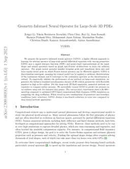 Geometry-Informed Neural Operator for Large-Scale 3D PDEs