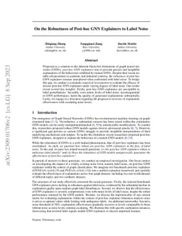 On the Robustness of Post-hoc GNN Explainers to Label Noise