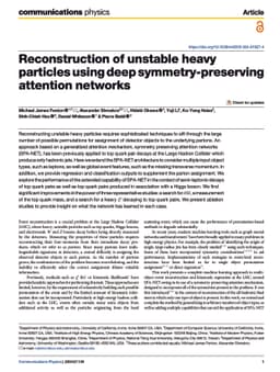 Reconstruction of Unstable Heavy Particles Using Deep
  Symmetry-Preserving Attention Networks