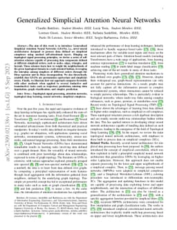 Generalized Simplicial Attention Neural Networks