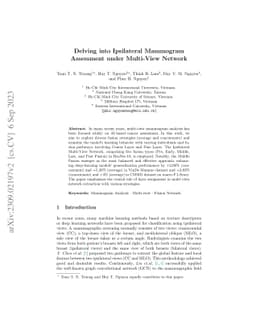 Delving into Ipsilateral Mammogram Assessment under Multi-View Network