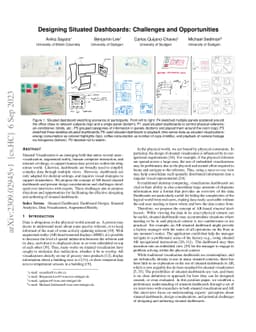 Designing Situated Dashboards: Challenges and Opportunities
