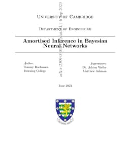 Amortised Inference in Bayesian Neural Networks