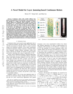 Modeling, control, and stiffness regulation of layer jamming-based continuum robots