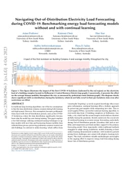 Navigating Out-of-Distribution Electricity Load Forecasting during
  COVID-19: Benchmarking energy load forecasting models without and with
  continual learning