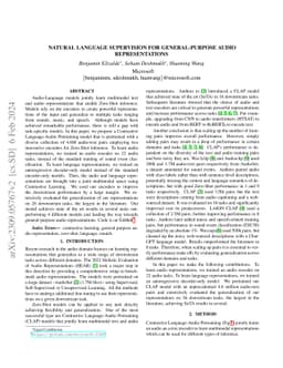 Natural Language Supervision for General-Purpose Audio Representations