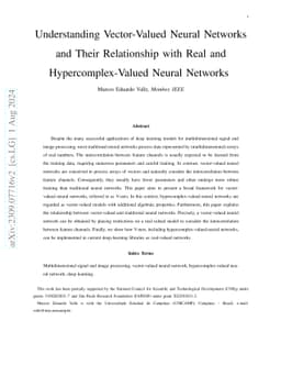 Understanding Vector-Valued Neural Networks and Their Relationship with
  Real and Hypercomplex-Valued Neural Networks