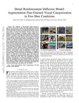 Detail Reinforcement Diffusion Model: Augmentation Fine-Grained Visual
  Categorization in Few-Shot Conditions