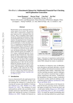 Fin-Fact: A Benchmark Dataset for Multimodal Financial Fact Checking and
  Explanation Generation