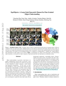 EgoObjects: A Large-Scale Egocentric Dataset for Fine-Grained Object
  Understanding