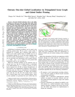 Outram: One-shot Global Localization via Triangulated Scene Graph and
  Global Outlier Pruning