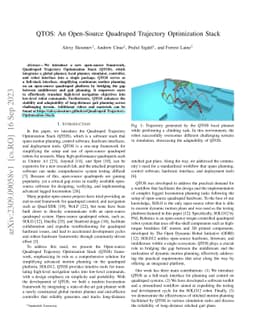 QTOS: An Open-Source Quadruped Trajectory Optimization Stack