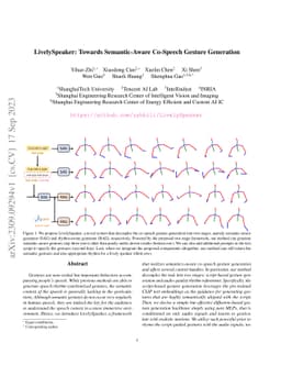 LivelySpeaker: Towards Semantic-Aware Co-Speech Gesture Generation