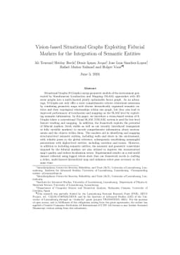 Vision-based Situational Graphs Exploiting Fiducial Markers for the
  Integration of Semantic Entities