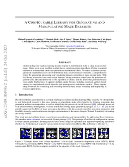 A Configurable Library for Generating and Manipulating Maze Datasets