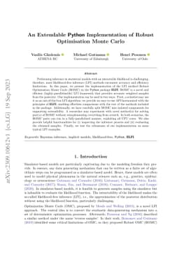 An Extendable Python Implementation of Robust Optimisation Monte Carlo