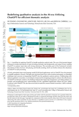 Redefining Qualitative Analysis in the AI Era: Utilizing ChatGPT for
  Efficient Thematic Analysis