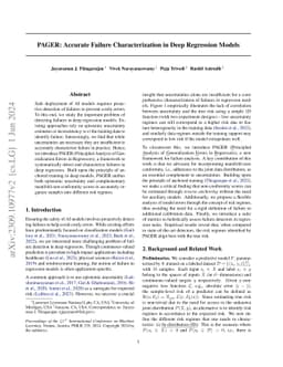 PAGER: A Framework for Failure Analysis of Deep Regression Models