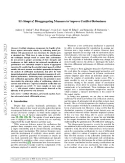 It's Simplex! Disaggregating Measures to Improve Certified Robustness
