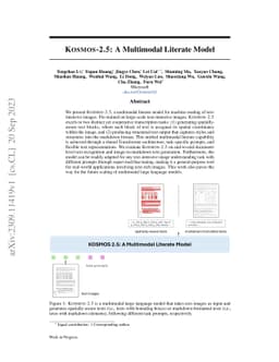 Kosmos-2.5: A Multimodal Literate Model